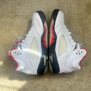 Jordan 5s fire red